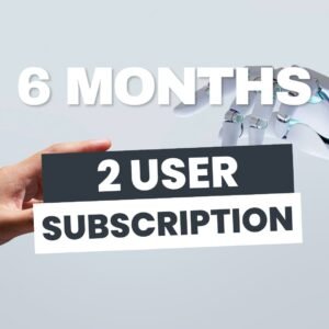 6 Months premium package / 2 User